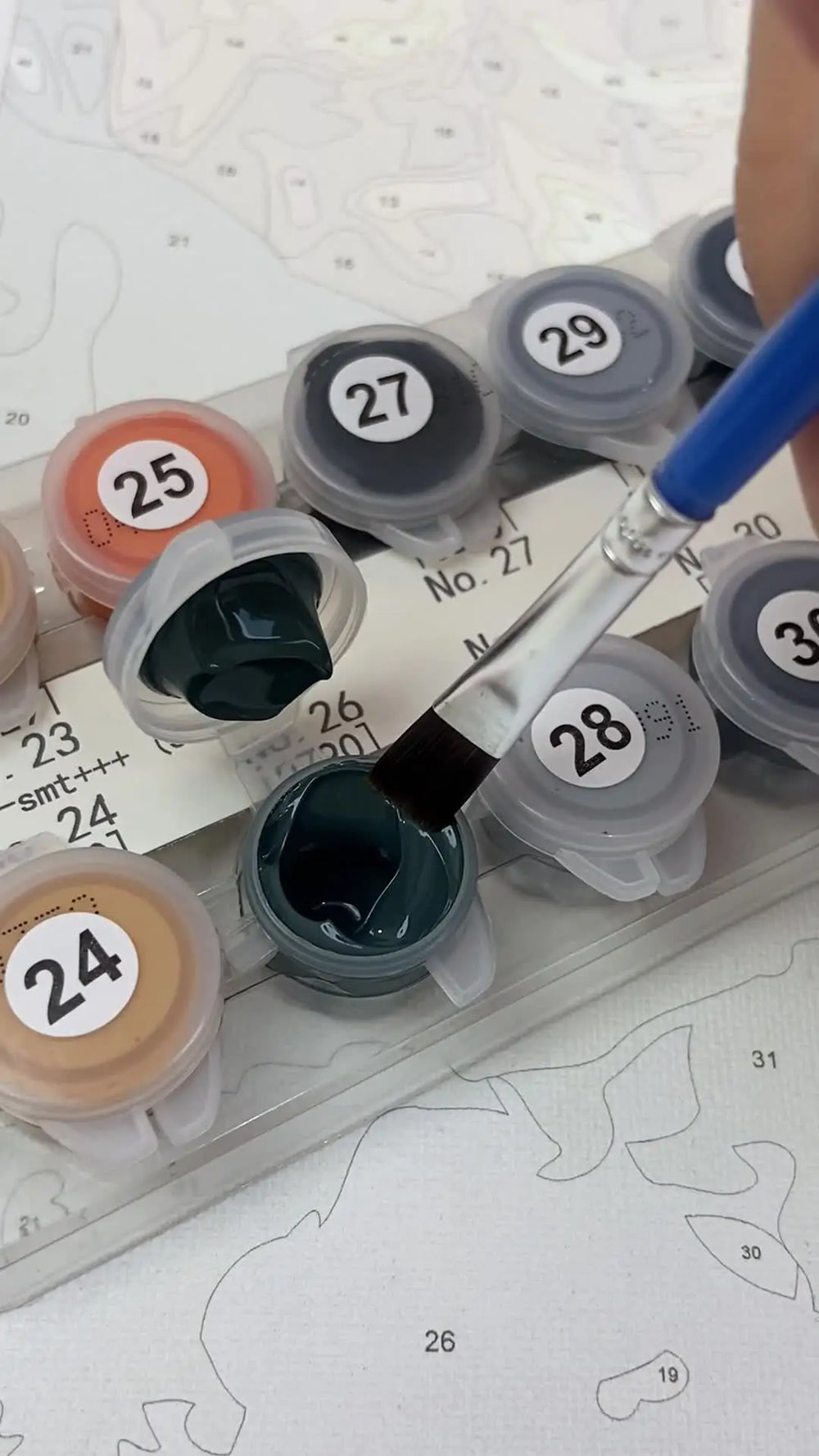 Every colour already numbered