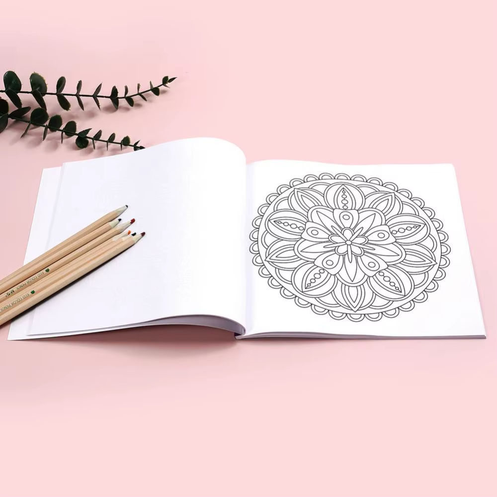 Adult Mandala Coloring Book