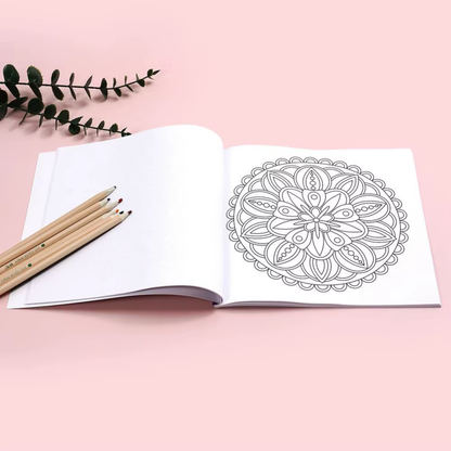 Adult Mandala Coloring Book