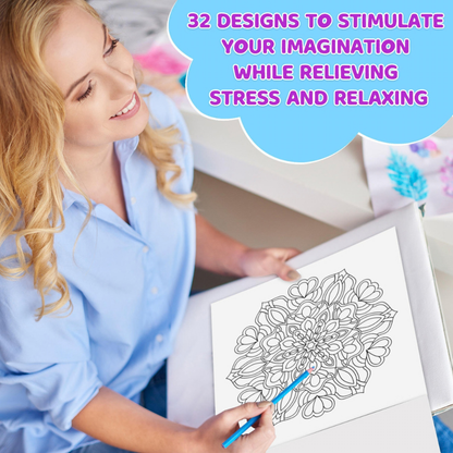 Adult Mandala Coloring Book