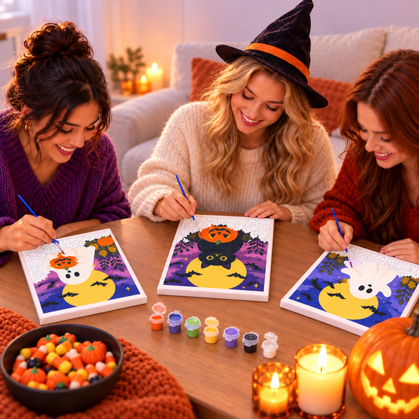 Cosy Ghosts Mini Painting Set