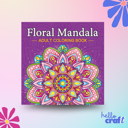 Adult Mandala Coloring Book