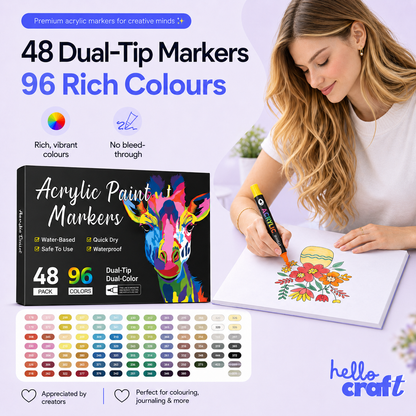 HelloCraft SmoothColor™ Markers