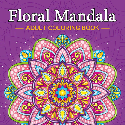 Adult Mandala Coloring Book