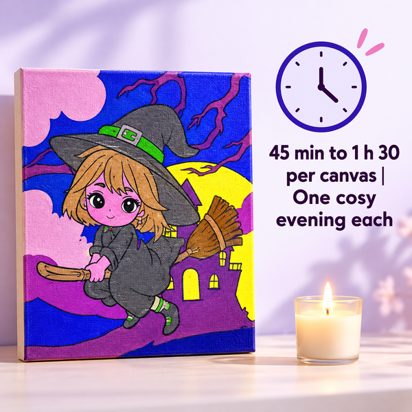 Spooky Halloween Mini Painting Set