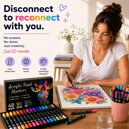 HelloCraft SmoothColor™ Markers