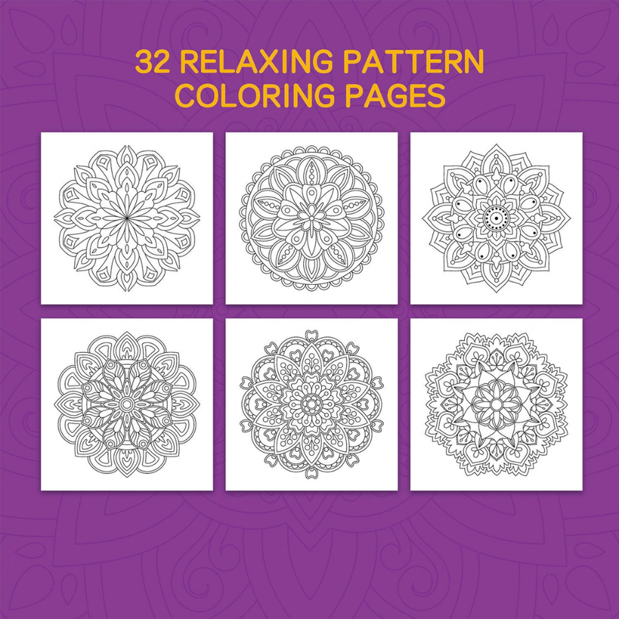 32 designs to colour