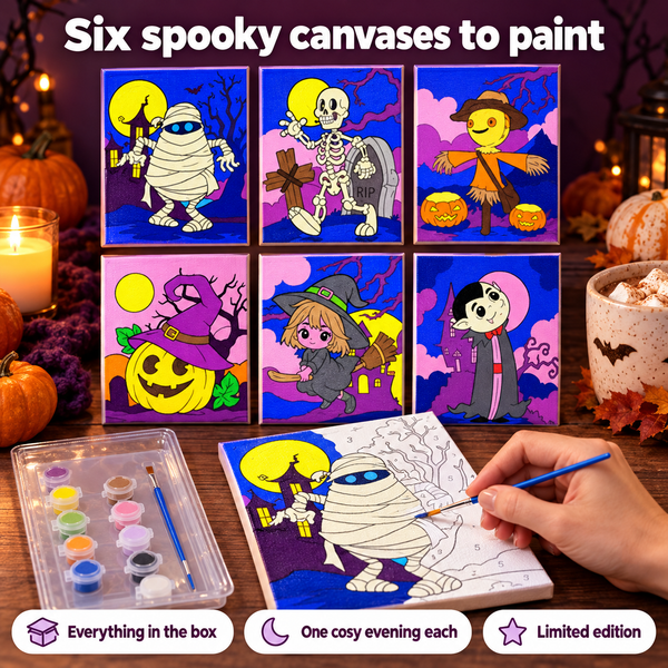 Spooky Halloween Mini Painting Set