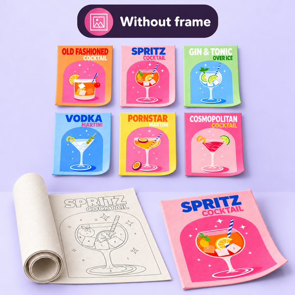 Cocktail Hour Mini Painting Set