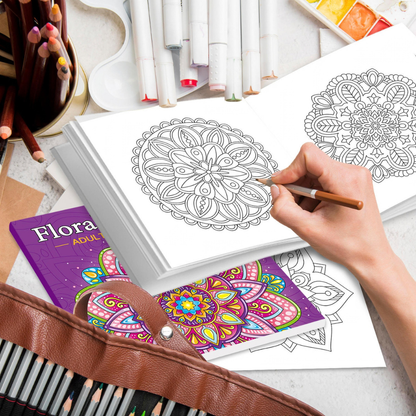 Adult Mandala Coloring Book