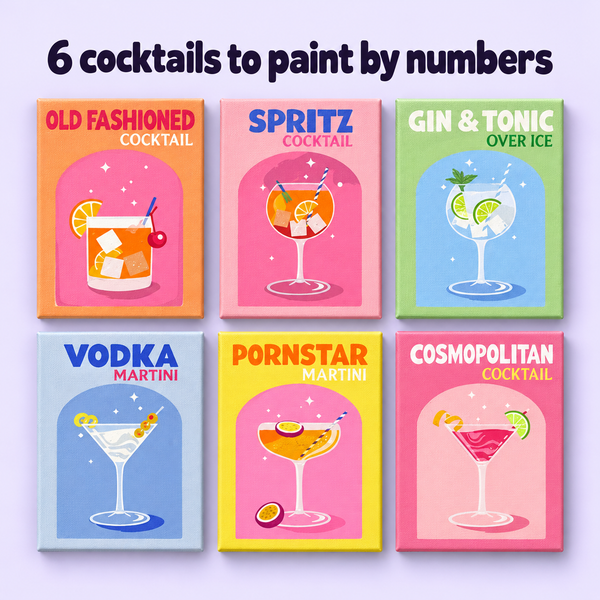 Cocktail Hour Mini Painting Set