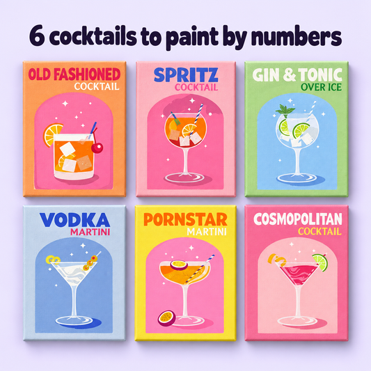 Cocktail Hour Mini Painting Set