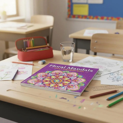 Adult Mandala Coloring Book