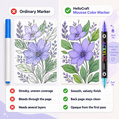HelloCraft SmoothColor™ Markers
