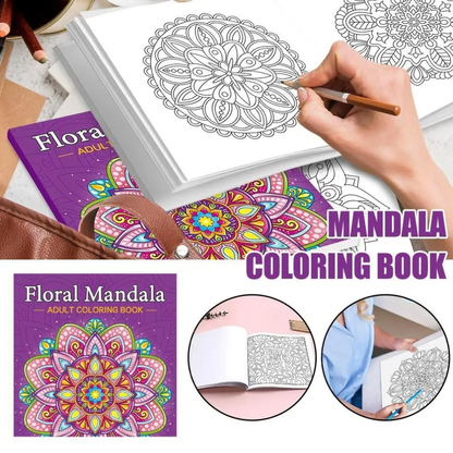 Adult Mandala Coloring Book