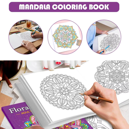 Adult Mandala Coloring Book