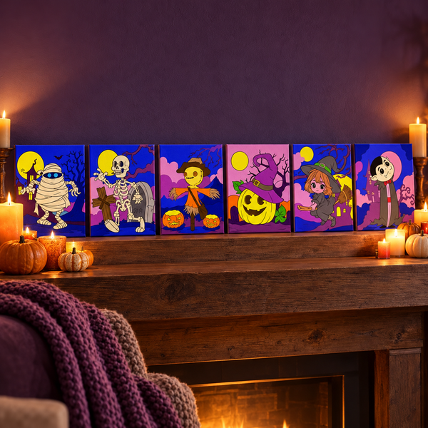 Spooky Halloween Mini Painting Set