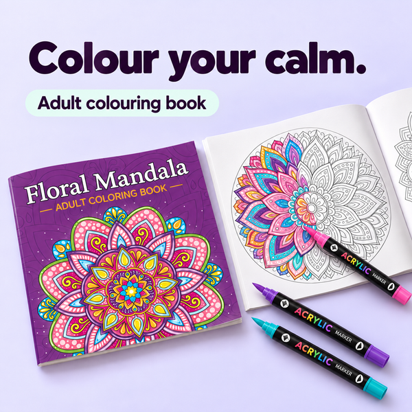 Adult Mandala Coloring Book
