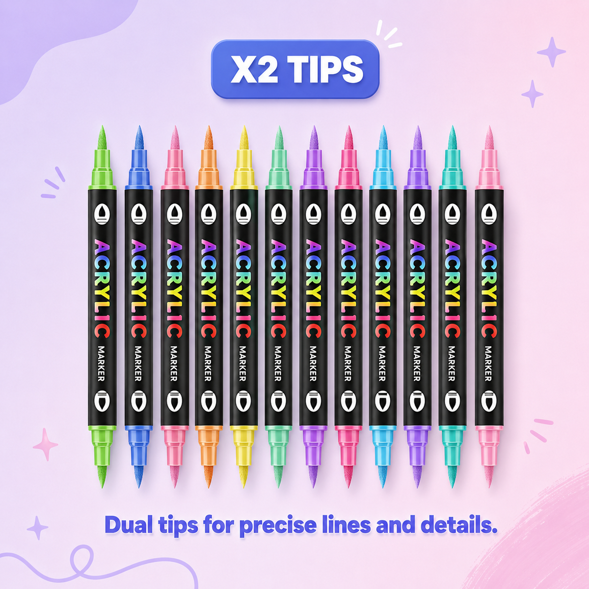 HelloCraft SmoothColor™ Markers