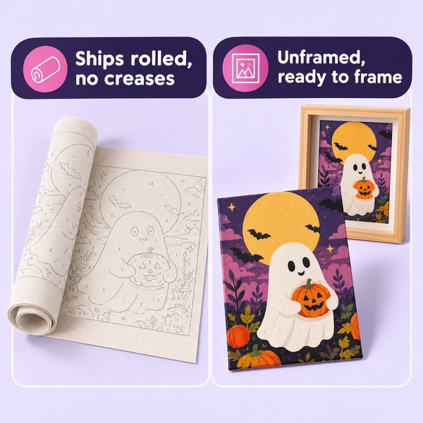 Cosy Ghosts Mini Painting Set