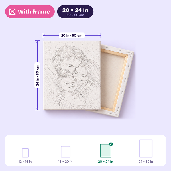 Custom Photo Paint by Numbers