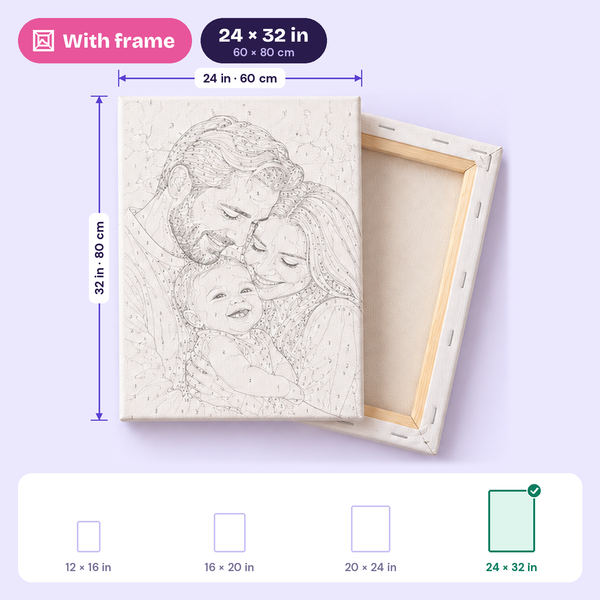 Custom Photo Paint by Numbers