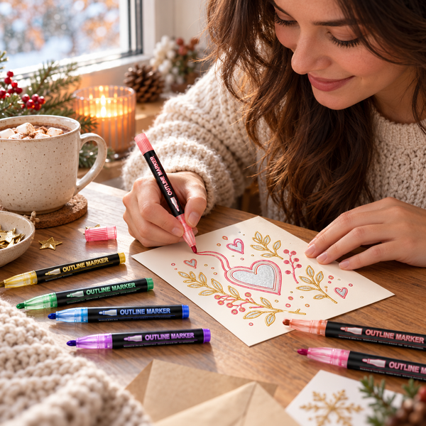 Magic Outline Markers Pen