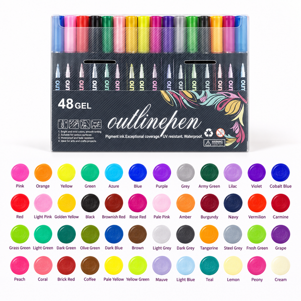 Magic Outline Markers Pen