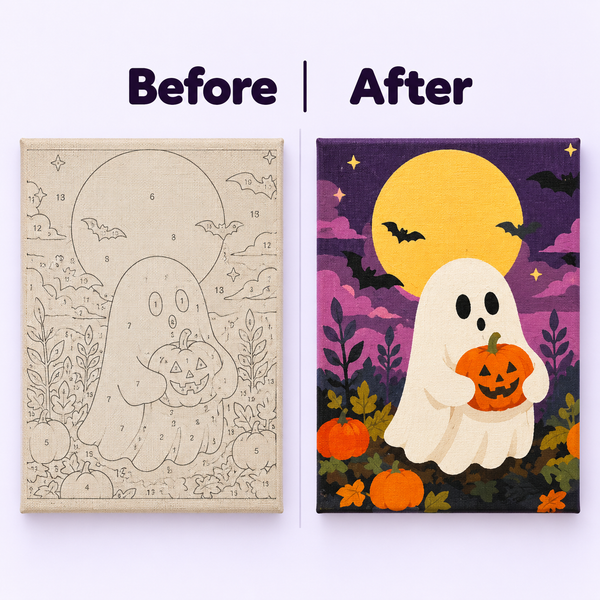 Cosy Ghosts Mini Painting Set