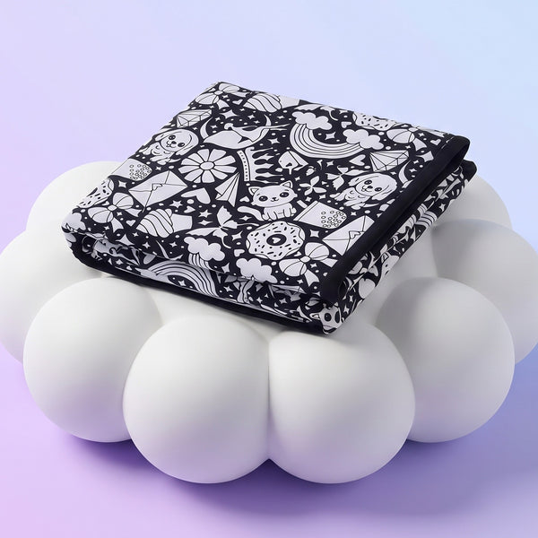 Color-In Cuddle Blanket, Pets design
