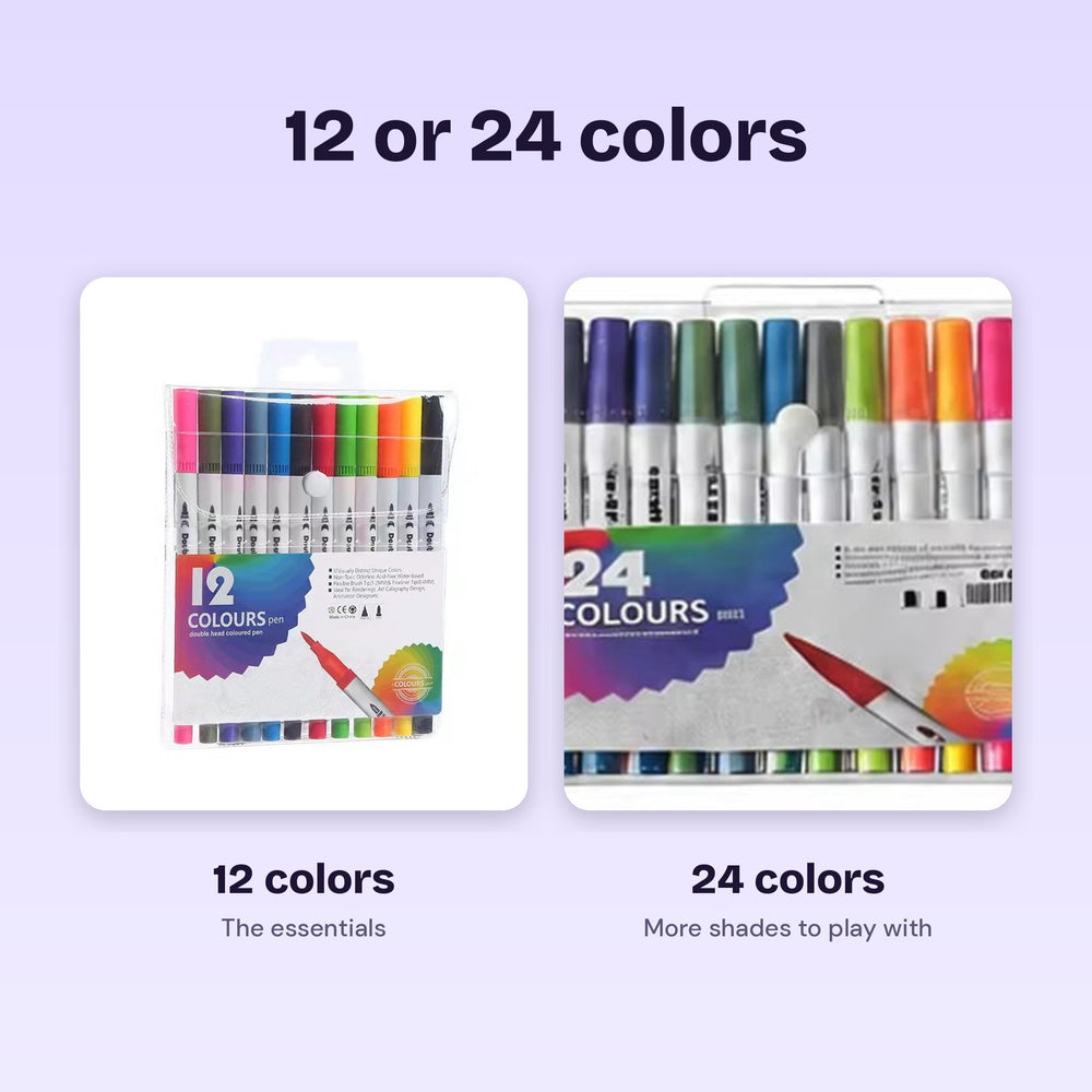 12 or 24 colors